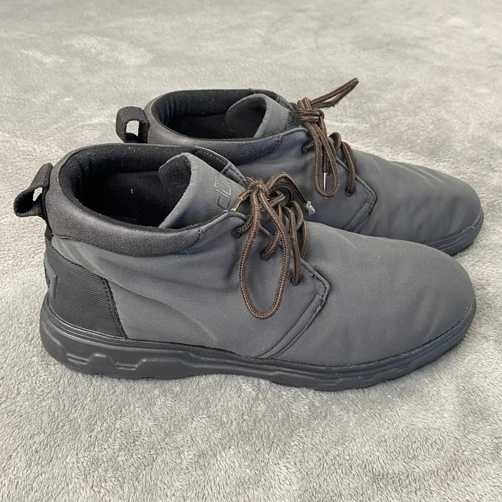 Hey Dude Spencer‎ Eco Boots Mens Size 15 US 48 EU Charcoal Chukka Comfort Warm